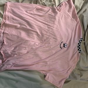 Pink Vans oversized shirt